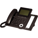 LDP-7024LD.STGBK 9-řádkový Č/B LCD telefon