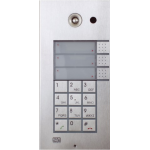 Helios VARIO, 3x1 tlačítko+klávesnica analógový dverný vrátnik