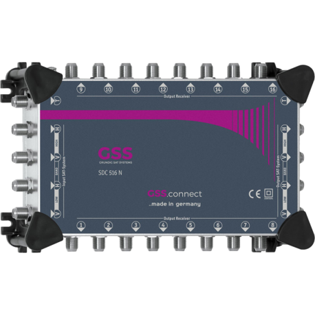 SDC 508 multiprepínač pre 8 satelitných prijímačov