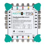 PSQ 512 C Green-line kaskádový multipřepínač