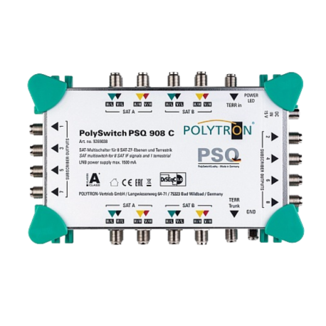 PSQ 908 C Green-line kaskádový multipřepínač