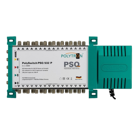 PSQ 532 P samostatný multipřepínač 5 vstupů, 32 výstupů