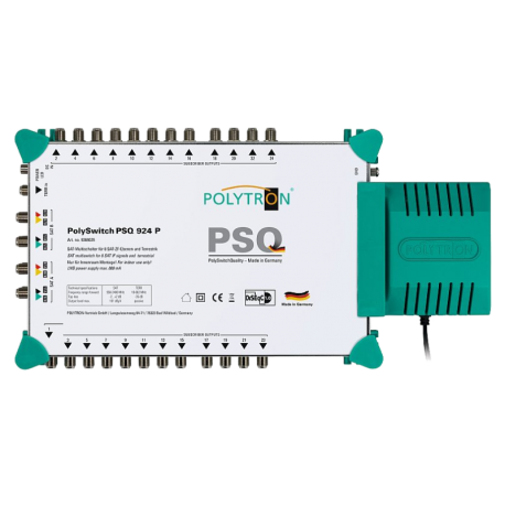 PSQ 924 P samostatný multipřepínač 9 vstupů, 24 výstupů