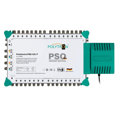 PSQ 932 P samostatný multipřepínač 9 vstupů, 32 výstupů